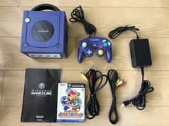 ニンテンドーゲームキューブ本体+コントローラ+ソフトのサムネイル