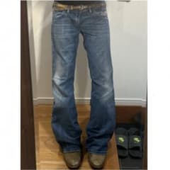 00s archive diesel フレアデニム　色落ち　タテオチ 00s archive diesel フレアデニム 色落ち タテオチ - メルカリ
