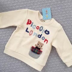 新品未使用タグ付き！ベビー服トレーナー80のサムネイル