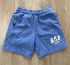 GAP × Disneyミッキー ショートパンツ160cm ブルー スウェットのサムネイル