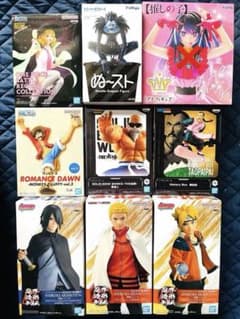 【未開封】プライズフィギュア 9点セット ゲームキャラクター中心 人気アニメキャラクターフィギュア9点セット 最新プライズ含む 全未