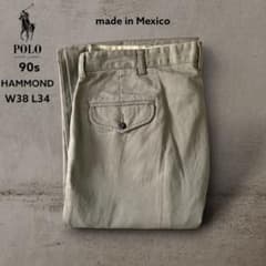 PoloRalphLauren90sHAMMONDPANT2タックチノトラウザー - メルカリ