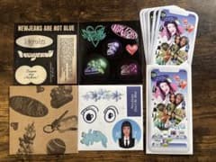 NewJeans Bluebook ヘイン ステッカー セットのサムネイル