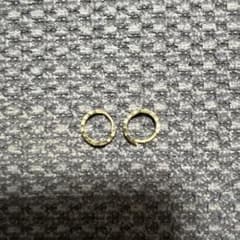 K10イエローゴールドピアス値下げ⭕️