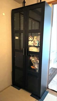 IKEA / BILLY キャビネット IKEA BILLY ガラス扉付きキャビネット 190cm - メルカリ