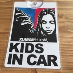 X-girl カーステッカーのサムネイル