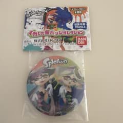 スプラトゥーン シオカラーズ イカした缶バッジコレクション アオリ