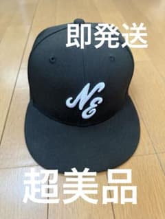 NEW ERA キャップ ブラック 刺繍ロゴのサムネイル