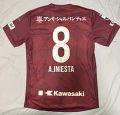 新品⭐︎イニエスタサイン入り ASICS ヴィッセル神戸 ユニフォーム