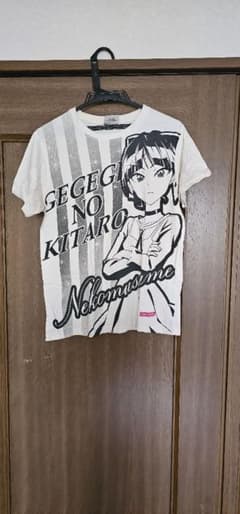 ゲゲゲの鬼太郎 ねこ娘 猫娘 ビックプリント アニメTシャツのサムネイル