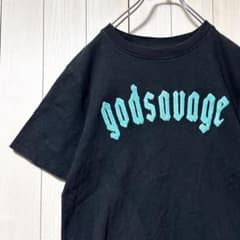 美品 godsavage ゴットサベージ Tシャツ 半袖 M 黒のサムネイル