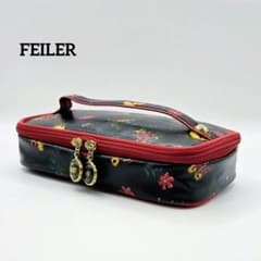 レア品》 FEILER フェイラー ハイジ バニティ ポーチ PVC - メルカリ