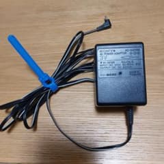 SONYポータブルMDウォークマン用ACアダプター 3Vボルト AC-MZR55