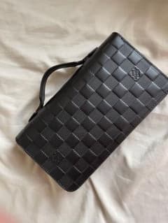 Sayu♥️様専用　ダミエ柄型押し　長財布　ハンドバックのサムネイル
