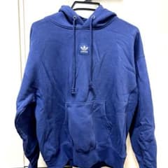 adidas パーカー ブルー　※今週のみセール値のサムネイル