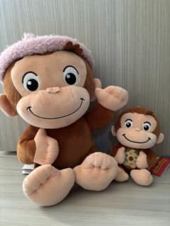 おさるのジョージ ぬいぐるみ2体セット