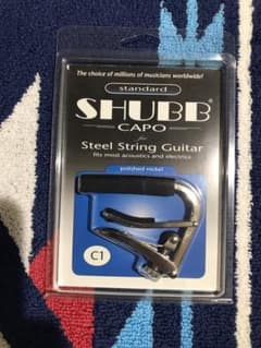 SHUBB ギター カポ カポタスト C1 美品のサムネイル