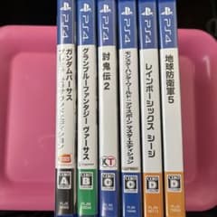 ★値下げ中★プレイステーション4 ゲームソフト　6本まとめ売りのサムネイル