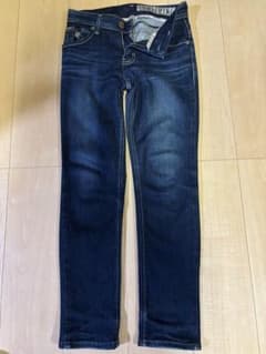 スキニーデニム 27X32 ダークブルーのサムネイル