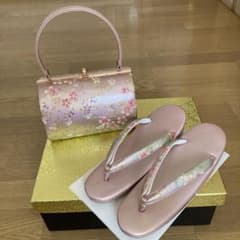 卒業式　成人式　振袖　袴 レディース和装　バッグ　草履のサムネイル