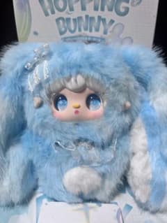yooki ヨーキ ホッピングバニー Hopping Bunny 水色のサムネイル