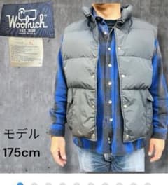 Woolrich ダウンベスト USA製 80s 白タグ XL - メルカリ