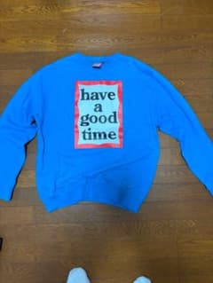 have a good time スウェット ブルー L 値下げ可能のサムネイル