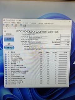 W810 ロジテック 外付けHDD ハードディスク 6TB 使用14時間 - メルカリ