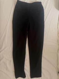 GU スラックス タックワイドパンツ