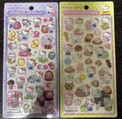 ボンボンドロップシール キティちゃん 和柄のサムネイル