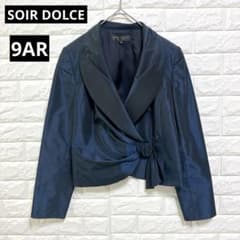 소아르돌체 SOIR DOLCE 숄 컬러 재킷 감색 9호✨