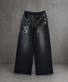 25AW doublet ダブレット 刺繍 スウェットパンツ Mサイズ Y2K - メルカリ