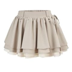 【完売品】Sculpted Ribbon Flare Skirt♡andwang ANDWANG Sculpted Ribbon Flare Skirt - メルカリ