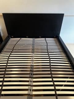 IKEA MALM クイーンベッド 引出4付 組立込 - メルカリ