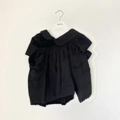 tricot COMME des GARCONSブラックアシンメトリートップスのサムネイル
