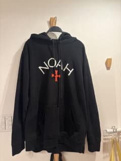 NOAH ロゴパーカー ブラック　XXL フーディー　古着　長袖のサムネイル