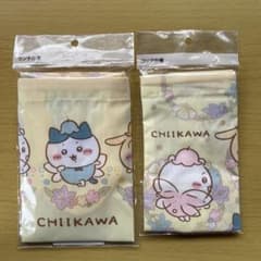 ちいかわ ランチ巾着。コップ巾着。フェアリーフラワー