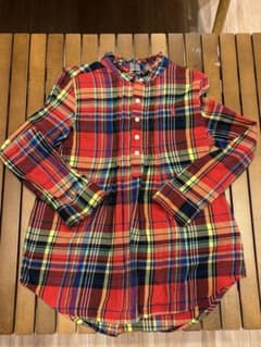 Ralph Lauren チェック柄長袖シャツ 6のサムネイル