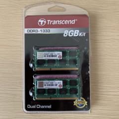 DDR3-1333 8GBKit  パソコン用メモリ  Transcendのサムネイル