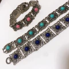 シルバー バングル ブレスレット　3つセットのサムネイル
