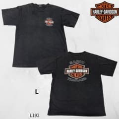90年代 ヴィンテージ 古着 ハーレーダビッドソン Tシャツ【L】黒