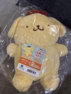 ポムポムプリン ぴょこりん ぬいぐるみ 30周年 タカラトミーアーツ 新品未使用 ポムポムプリン ぴょこりん ぬいぐるみ 30周年 タカラトミーアーツ