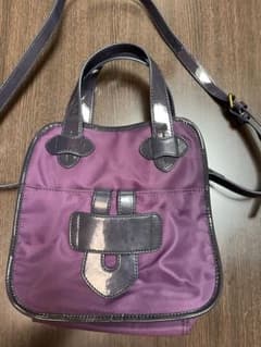 TILA MARCH 2WAY ショルダーバッグ パープルのサムネイル