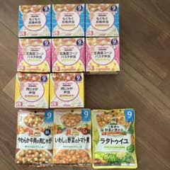 キューピー　和光堂　ベビーフード　9ヶ月頃〜のサムネイル