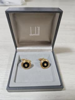 dunhill カフス ゴールド ブラック ダンヒルのサムネイル