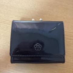 MARY QUANT 三つ折り財布 黒のサムネイル