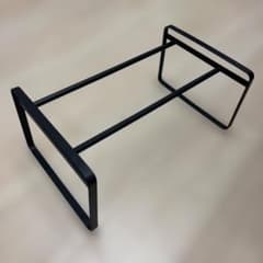 山崎実業 frame 伸縮シューズラック ブラック 7210のサムネイル