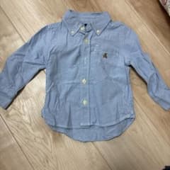 babyGap ベビー 長袖シャツ ブルー 90cmのサムネイル