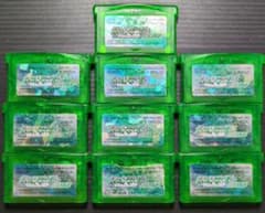 ソフト単品】ポケットモンスター エメラルド 10点セット① 動作確認 