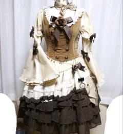 ALICE and the PIRATES ネルラドレス セット ブラウン ALICE and the PIRATES ネルラドレス セット ブラウン - メルカリ